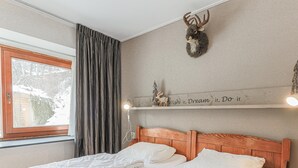2 dormitorios y ropa de cama