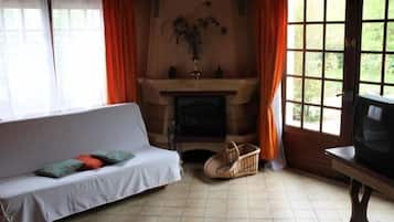 TV, fireplace, ping pong