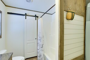 Bathroom - Stylish Chetek Hideaway w/ Lake + Dock Access! (Chetek)