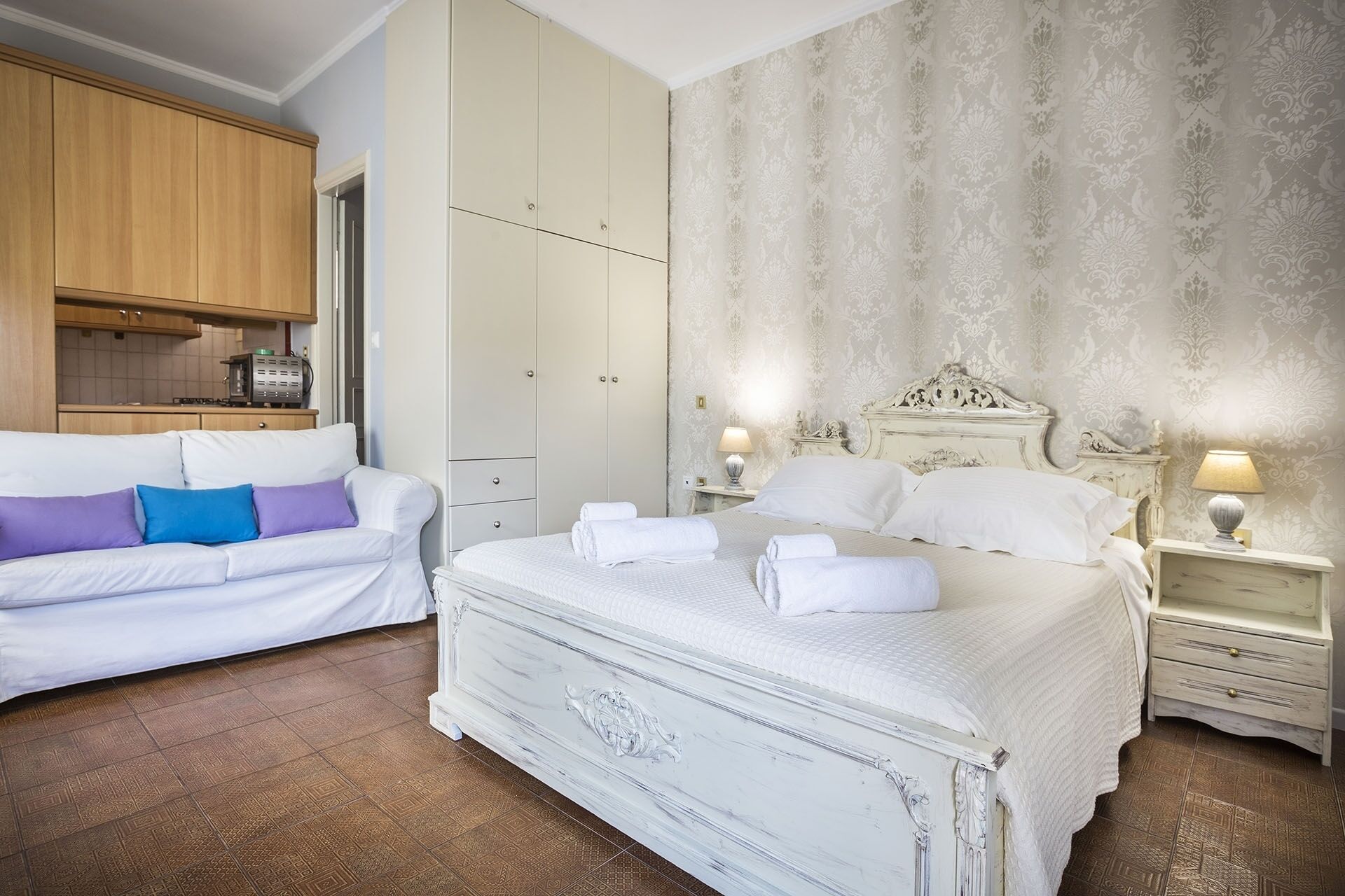 1 soverom, strykejern/-brett, wi-fi og sengetøy