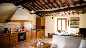 Appartamento Classic | Cucina privata | Frigorifero con congelatore, forno, piano cottura, lavastoviglie