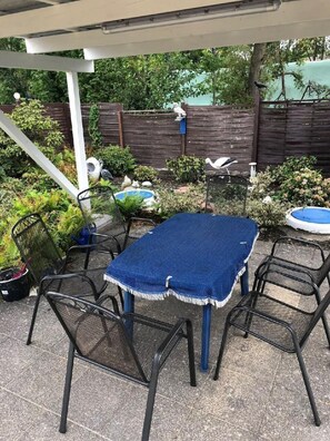 Opções para refeição ao ar livre