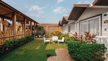 Fassade der Unterkunft