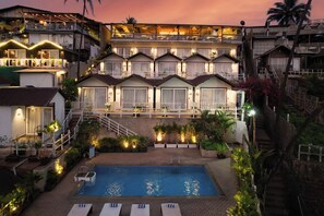 Front of property - Stone Wood Beach Resort (Vagator)