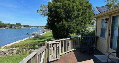 River Watch: Waterfront home with river views and a private dock.