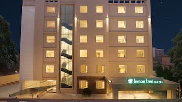 Front of property – evening/night