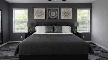 3 bedrooms, iron/ironing board, free WiFi, bed sheets