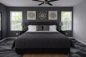 3 soveværelser, strygejern/strygebræt, gratis Wi-Fi, sengetøj