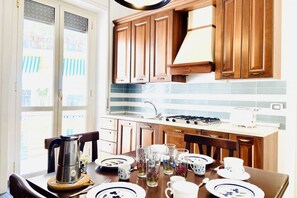 Apartment, 3 Bedrooms (stair access only) | Private kitchen - CASA di Ale & Frank (Salerno)