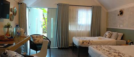 3 bedrooms, iron/ironing board, free WiFi, bed sheets