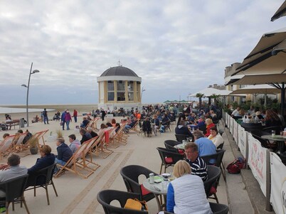 Vacation home on the south beach -2 double bedroom-4 person-2 terrace-dogs on request