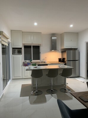 Fridge, microwave, oven, stovetop - Welcome to Casa Acalan Rest, Relax, Enjoy! (Puerto Morelos)