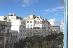 Vue depuis lâhĂ©bergement