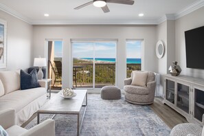 TV, DVD player, books