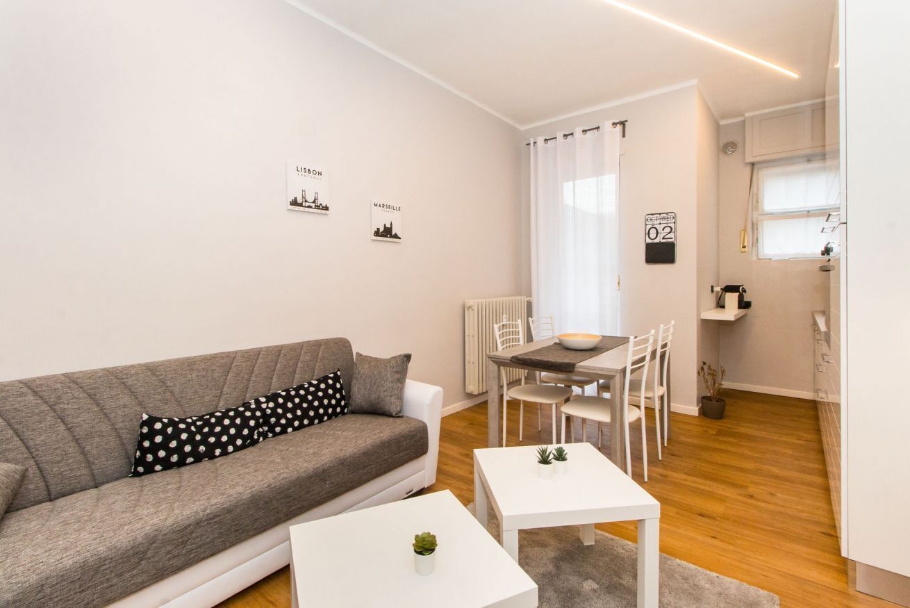 Apartment, 1 Bedroom | Living area