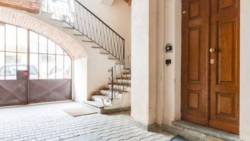 Interior entrance