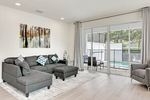 Área de sala de estar