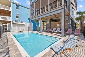 Beheizter Pool
