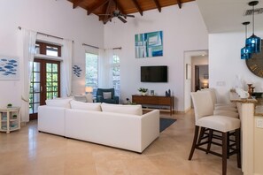 Living area - Twilight Breathtaking Sunset Views (St. John)