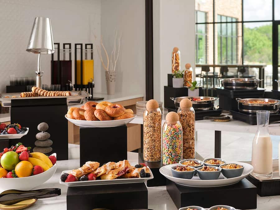 Daily cooked-to-order breakfast for a fee