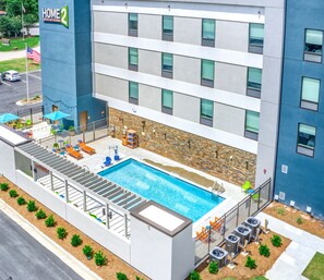 Seasonal outdoor pool