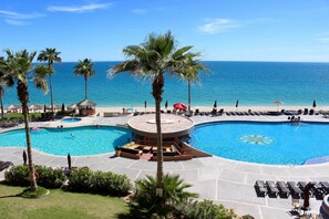 Una piscina climatizada