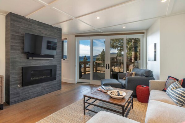 Condo, 3 Bedrooms | Living room - Tahoe Beachfront Retreat #2 by Tahoe Mountain Properties (Kings Beach)