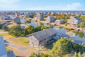 Exterior - Canalfront Dog Friendly Home w/ Private Dock, Cmty Pool and Tennis/Pickleball (Avon)