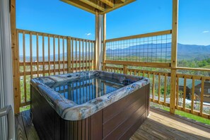 Idromassaggio all'aperto