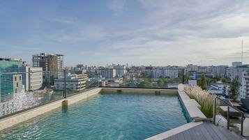 Una piscina climatizada