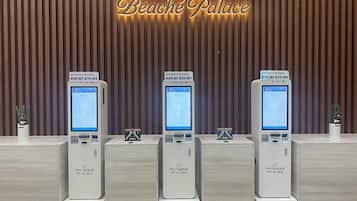 Check-in with ease at Beaché Palace, where self-service kiosks offer a convenient start to your stay.