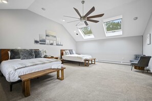 5 Schlafzimmer, Schreibtisch, Bügeleisen/Bügelbrett, kostenloses WLAN