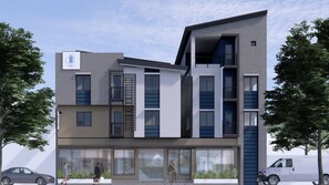 Fachada del alojamiento