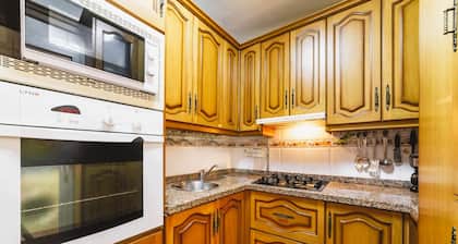 Nice house near the beach with parking and wifi