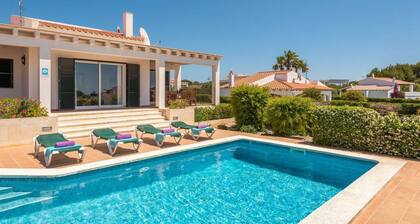 Villa Poppy. Private pool, Full AC & Wifi, Menorca