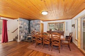 Dining - Close to Bear Mountain & Golf Course! Hot Tub! Fenced Yard! Foosball! (Big Bear Lake)