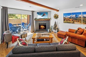 Unclassified image, 2 of 54, button - Ski In Ski Out at Bear Mountain by Destination Big Bear:2 BR Condo! Patio w/ FIRE PIT! Community HOT TUB/PickleBall/Tennis/Basketball Courts! Walk to Bear Mountain Golf Course & National Forest Trails! (Big Bear Lake)