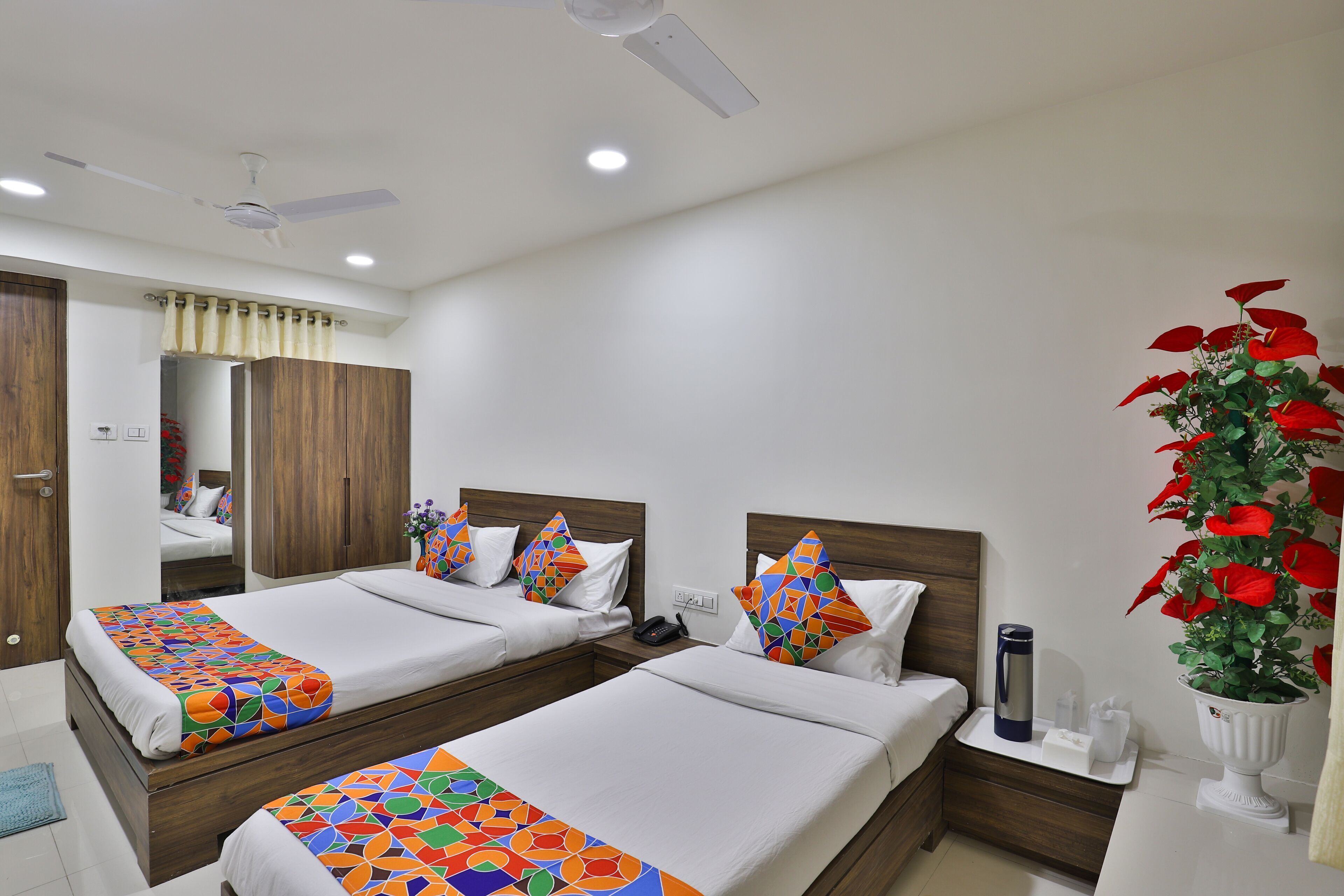 Free WiFi, bed sheets