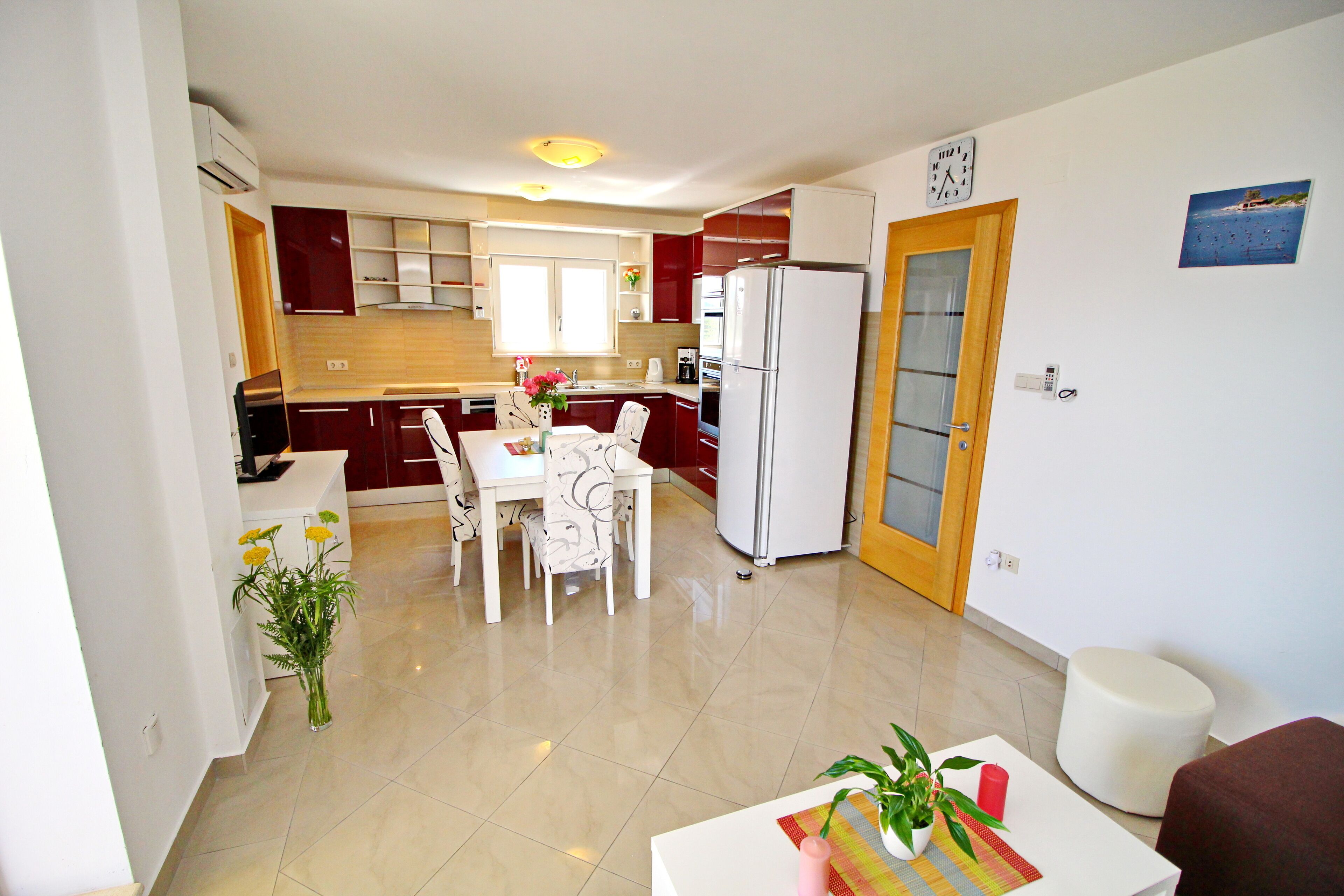 Appartamento (Two-Bedroom Apartment  Balcony and Se) | Sala da pranzo