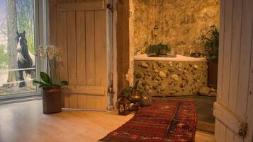 Villa | Living room | Fireplace