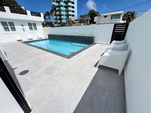 Pool - Ocean Park Suites U02 • 2BR Haven • Pool • Beach (San Juan)