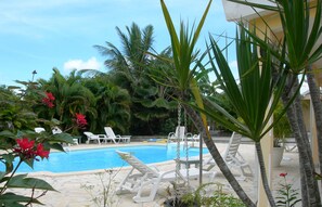 Outdoor pool - BALAGA VACANCES OCARINA, Seasonal rental in Sainte-Anne, GUADELOUPE  (SAINTE-ANNE)