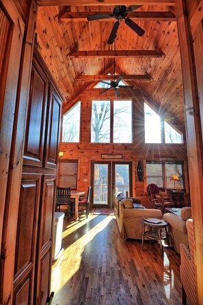 Televisor, llar de foc i serveis de streaming 