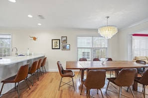 Dining - Redbird Beach: 7BR Beachfront Home- Priv. Pool, Pet Friendly, Sleeps 23! (Port St Joe)
