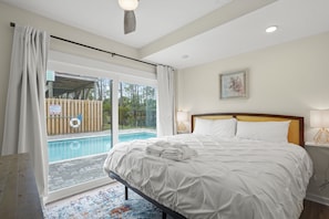 7 bedrooms, iron/ironing board, free WiFi, bed sheets - Redbird Beach: 7BR Beachfront Home- Priv. Pool, Pet Friendly, Sleeps 23! (Port St Joe)