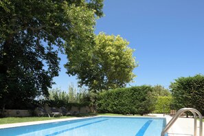 Outdoor pool - Christina Villa III, Steps to Sandy Beach (Rethymno)