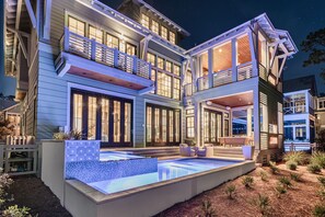 Exterior - Vermillion Sunsets - Architecturally Stunning Lakefront Home, Pool & Hot Tub! (Santa Rosa Beach)