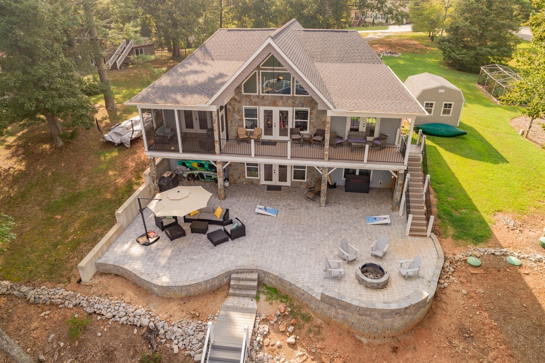 Goose Island Retreat at  Lake Gaston