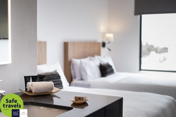 1 slaapkamer, een strijkplank/strijkijzer, wifi, beddengoed