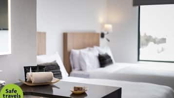 1 Schlafzimmer, BĂŒgeleisen/BĂŒgelbrett, WLAN, BettwĂ€sche